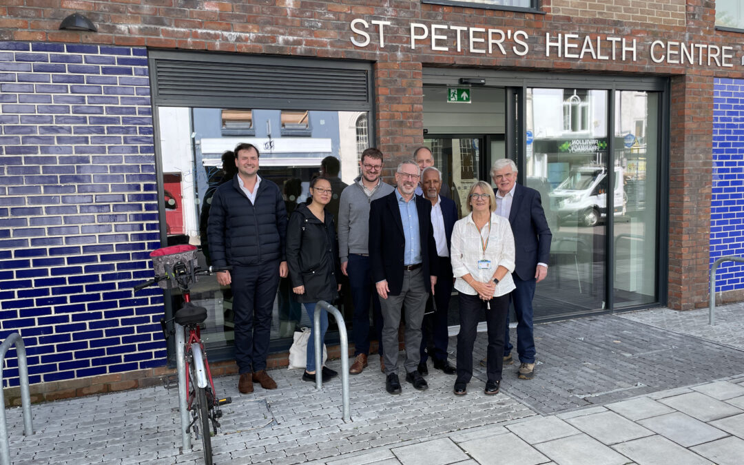 MCD team visit to the new St Peter’s Health Centre, Brighton